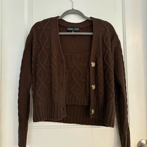 Kendall + Kylie Sweater Tank Set